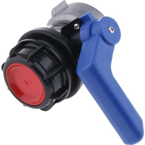 1000L IBC Tank HDPE Screwable Ball Valve BSP DN50 50mm 2 Inch Inlet Diameter