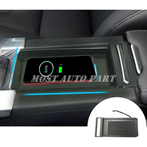 Interior Car Wireless Charger Wireless Phone Fast Charger Pad For Volvo S60 V60 2012-2017 The Phone With QI Wireless Charging