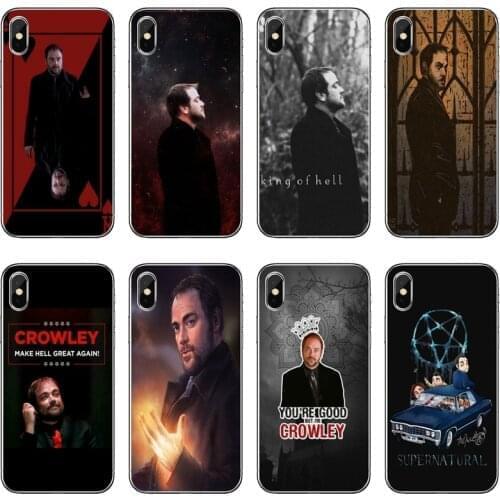 I'm Crowley Supernatural Accessories Phone Case For Huawei P40 P30 P20 Pro P10 P9 Lite Y5 Y6 Y7 Y9 P Smart Plus 2018 2019