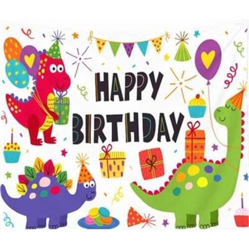 Baby Child Birthday Background Cloth Photography Childrens Party Decoration Photo Props Various Styles Pieces Hanging Cloth