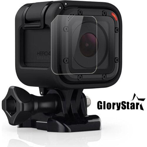Tempered Glass LCD Screen Protector Film + Cloth For Gopro Hero 4 Session 5 Session Sport Action Camera Go Pro Accessories # F31
