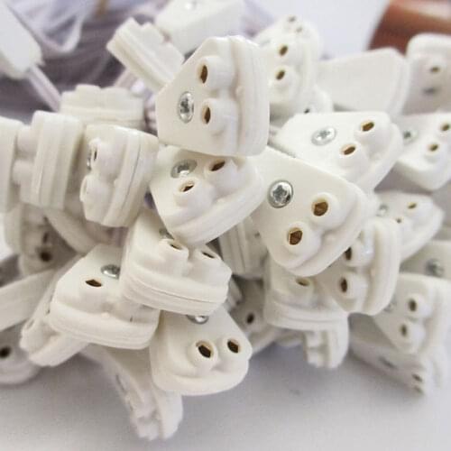 Lots 100pcs T5/T8 led tube light fluorescent lamp wire fluorescent lamp line kit base cable connector accessories 30cm Long
