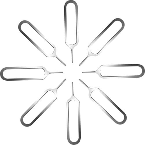 20Pcs/lot Universal Sim Card Tray Pin Ejecting Removal Needle Opener Ejector For Mobile phone