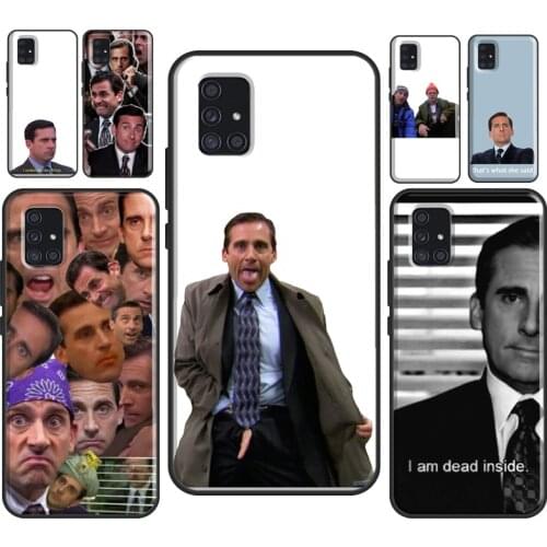 Michael Scott The Office Humor For Samsung A72 A52 A32 A12 A02S A20e A21S A10 A40 A50 A70 A11 A31 A41 A71 A51 Phone Case
