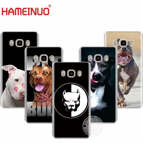 Pitbull dog cover phone case for Samsung Galaxy J1 J2 J3 J5 J7 MINI ACE 2016 2015