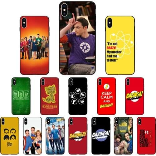 TOPLBPCS The Big Bang Theory Phone Cover For iPhone 5 5s SE 11 8 7 6 6S Plus 7 plus 8 plus X XS MAX 5 5S XR 11 Pro max SE 2020