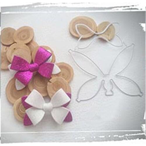 Beautiful Bowknot Bows Metal Cutting Dies Stencils Ribbon DIY Scrapbooking Die Cuts Greeting Card Decor Embossing Folder Cut2926