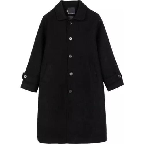 Fashion Long Coat Winter Coat Women Casaco Feminino Girl Wool Coat Manteau Femme Clothes Jacket Women New 2021