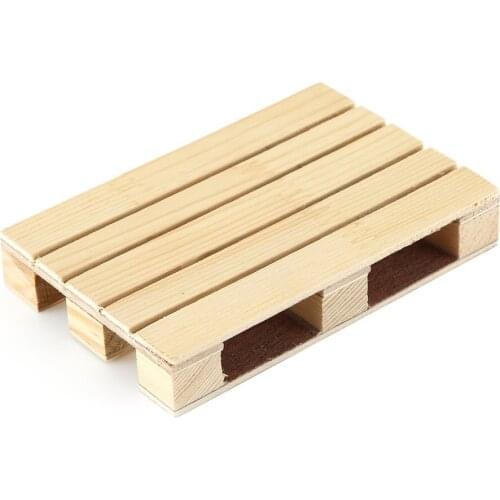 Simulation Storage Pallet For Rc Climbing Car Modified Accessories Wood Material Storage Pallet For 1/10 Rc Crawler Car