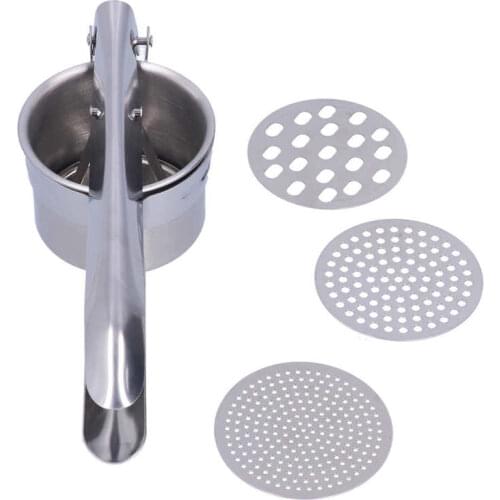 Potato Ricer Comfortable Fruit Juicer Manual for Baby Food for Restaurant for Apples for Home