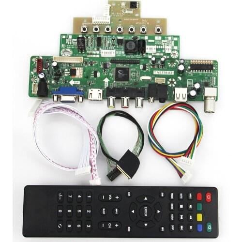 T.VST59.03 LCD/LED Controller Driver Board(TV+HDMI+VGA+CVBS+USB) For LP133WX3-TLA6 LTN133AT09 LVDS Reuse Laptop 1280x800