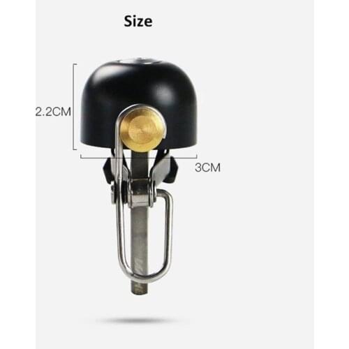 Bicycle Bell Clear Loud Sound Retro Classical Bicycle Bell MTB Bike Horn Road Bike Folding Bikes Handlebar Copper Ring Horn