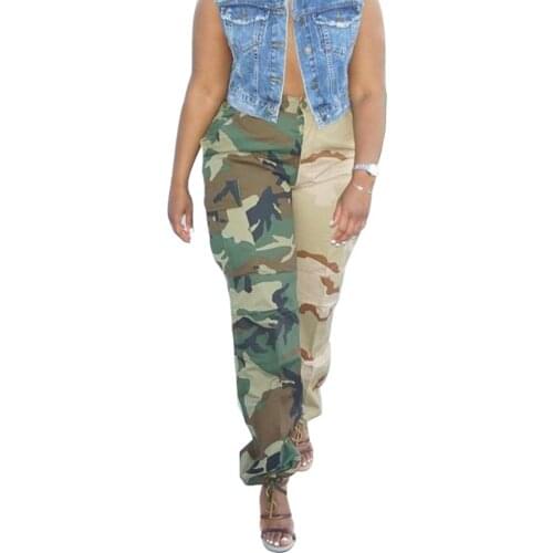 YIWQFIRTUPASKMB Women's Camouflage Pants