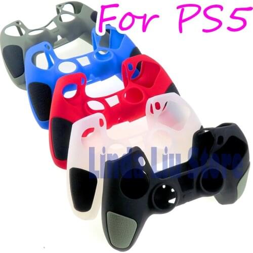 20pcs Thickened Double Colour Silicone Skin Cover for Sony PlayStation 5 PS5 Controller silicone case protection for PS5