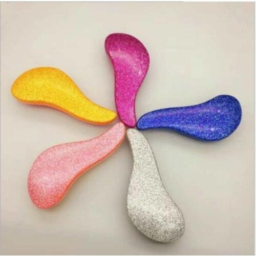 Magic Handle Tangle Detangling Comb Shower Hair Brush detangler Salon Styling Tamer exquite cute hairbrush 200pcs