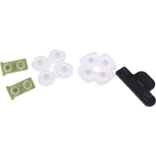 5pcs/set For Ps3 Controller Conductive Rubber Soft Rubber Silicon Conductive Button Pad Replacement