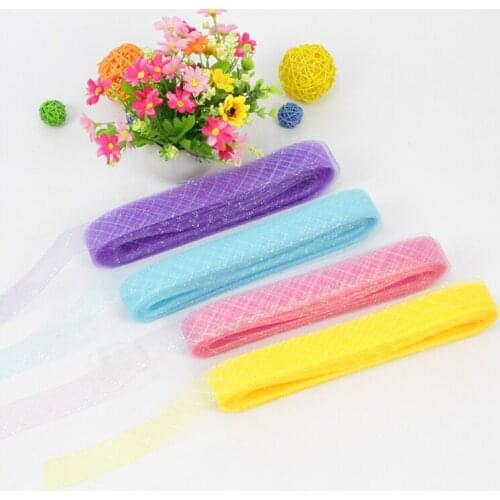 Free Shipping 1.8" 4.5cm Flat Plain Horsehair Crin Braid Millinery Nylon Mesh Fabric 100yard/lot