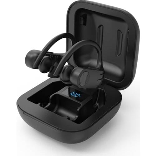 Heaton B1 Wireless Bluetooth Earphone LED Display Sports Headphone V5.0 True Stereo Waterproof Earbuds Bluetooth TWS Headset