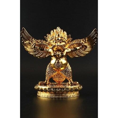 Dapeng Golden Winged Bird, Buddha Statue, Copper Alloy, Protecting The God of God, Falling Devils, Buddhist Law, Bodhisattva