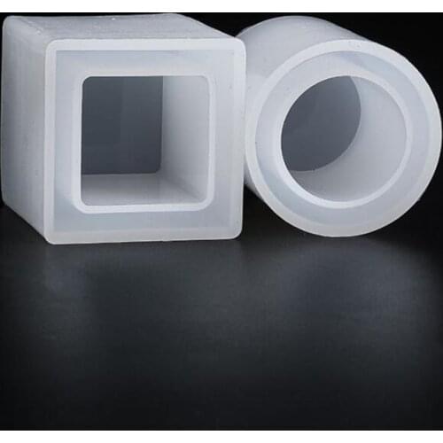 1Pc Pen holder Silicone Crystal Mold Clear Mold UV Resin Mixed Style Epoxy Resin Craft Supplies Epoxy Resin Soft Mold Supplies