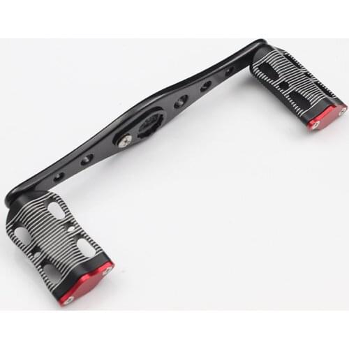 Kawa Fishing Reel Handle for Bait Casting Fishing Reel, For Daiwa ABU Reel, Hole Size 8*5mm, 110mm Length. Alloy Alluminum Knob