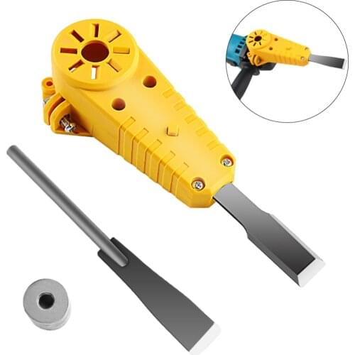 M10 Wood Carving Electric Chisel Adapter Set Changed Angle Grinder Into Power Chisel Woodworking Tool 1set