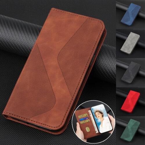 Magnetic Leather Phone Case for Samsung Galaxy S20 FE 5G Wallet Flip Cover S21 Note 20 Ultra S10 E S9 Plus Card Slot Coque Etui