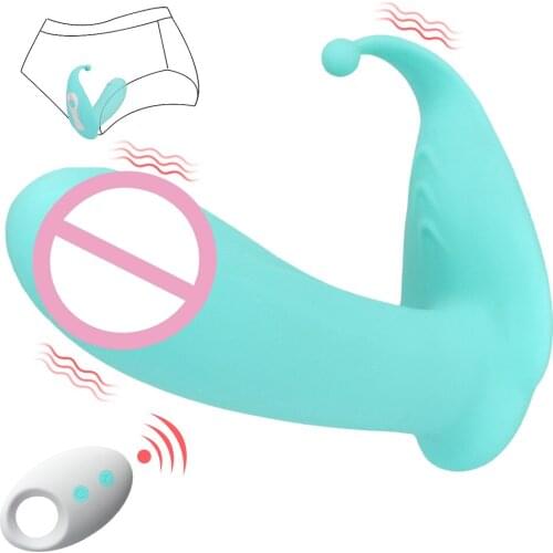 OLO 10 Speed Panties Vibrator Wearable Dildo G Spot Vibrator Mini Clitoris Stimulator Sex Toys for Women Adult Couple