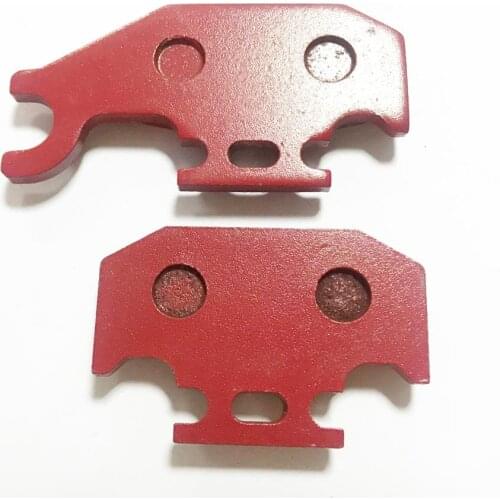A Pair Of Motorcycle Rear Brake Pad Black or Red New