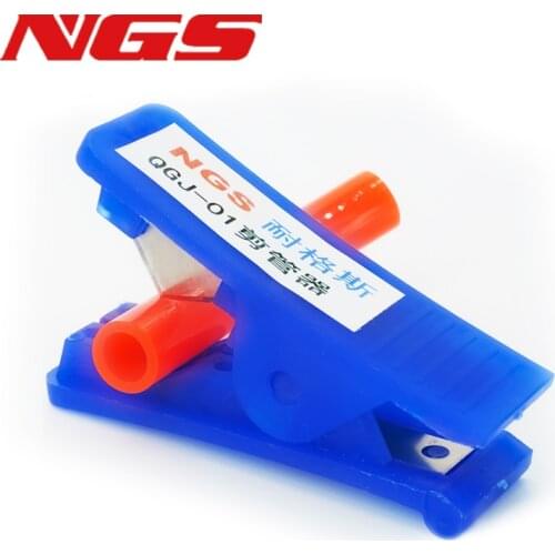 1 PCS Plastic PU PTFE Tube Cutter Pipe Rubber Silicone PVC PE Hose Nylon Cut Tool Red Scissors