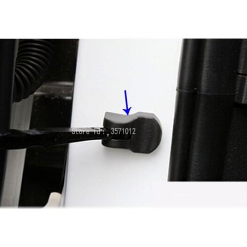 Car Sticker Anti Rust Water Proof Door Lock Key Keys Plastic Buckle Limit Trim For Hyundai Kona Encino Kauai 2017 2018 2019 2020