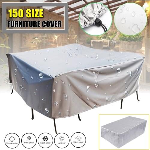 Waterproof Outdoor Patio Garden Furniture Covers Rain Snow Chair covers for Sofa Table Chair Dust Proof Cover