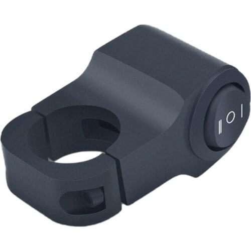 Scooter Waterproof Handlebar Mount Switch Fog Spot Light On/Off Push Button