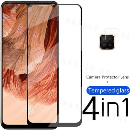 Screen Protector For OPPO F17 Glass For OPPO F17 A33 A15 A53 4G Realme X7 Pro Tempered Glass Protective Phone Film For OPPO F17