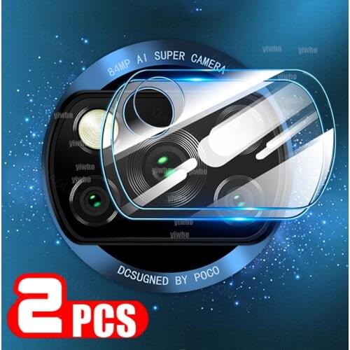 2Pcs Glass For Xiaomi Poco X3 Pro Camera Len Glass Camera Screen Protectors On Xiami Poco X3 PocoX3 X3nfc F3 X3Pro tempered Film