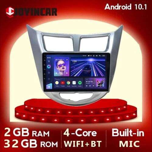 JOYINCAR For Hyundai Solaris Accent Verna i25 2010-2016 Car DVD Android With GPS Navigation Radio Video Car Stereo Multimedia MP