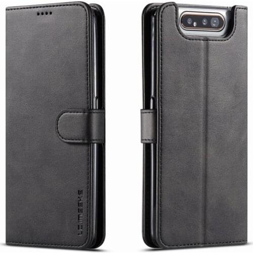 Cover For Samsung Galaxy A70 Case Flip Wallet Magnetic Cover For Samsung A80 A70S Case Luxury Vintage Leather Phone Bags