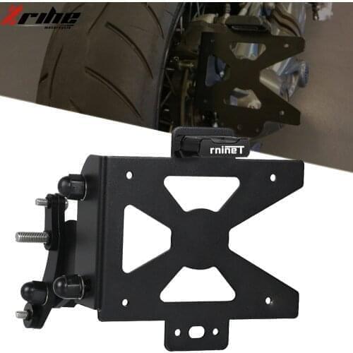 Motorcycle LED License Plate Holder Support Bracket Frame For BMW R NINET 1200 SCRAMBLER RNINET R Nine T R9T 2014-2019 2018 2017