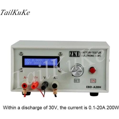 EBD-A20H Electronic Load Battery Capacity Tester Power Supply Test Model Power Battery Discharge AC
