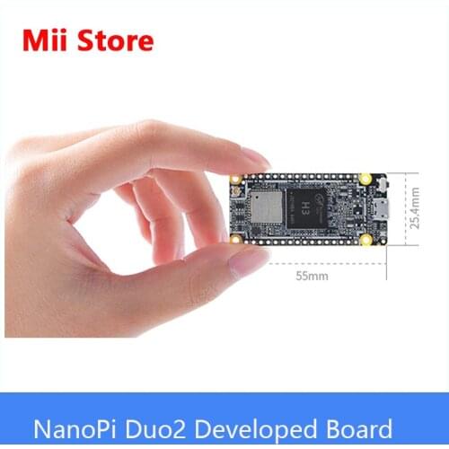 FriendlyELEC NanoPi DUO2 Developed board 512M Allwinner H3 Cortex-A7 WiFi Bluetooth module UbuntuCore IoT applications