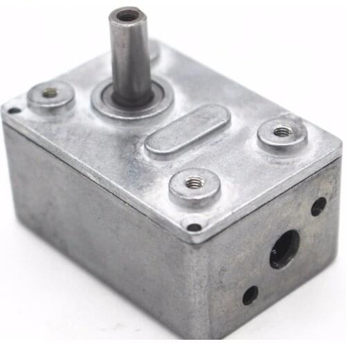 JGY-370 Worm Gear Motor Gearbox, Worm Gearbox, Metal Gear, Small Modulus