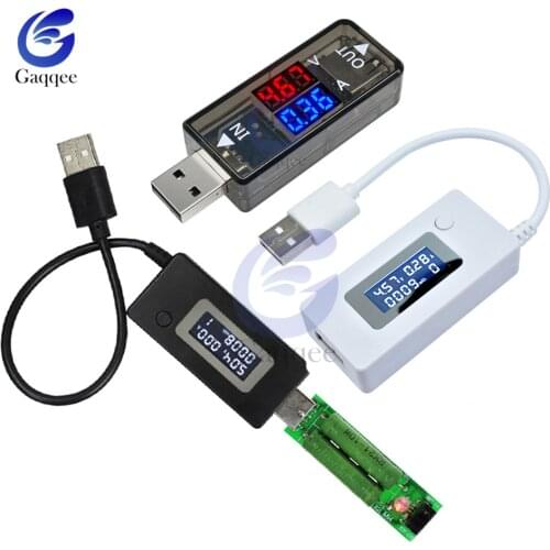 USB Mini Voltage Current Meter LCD Screen Portable Mobile Power Charger Detector Phone Current Voltage Tester Doctor