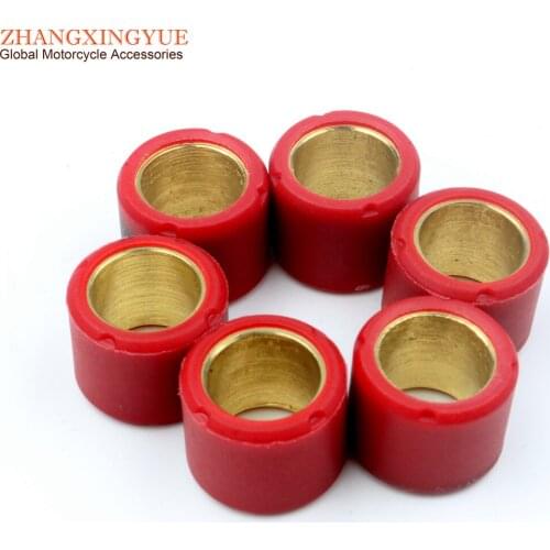 Scooter Variator Roller Set 16x13mm 4g 4.5g 5.5g 6g 7g for Peugeot 50 Buxy Elyseo Elystar Jetforce Looxor Ludix 2 Vivacity 50cc