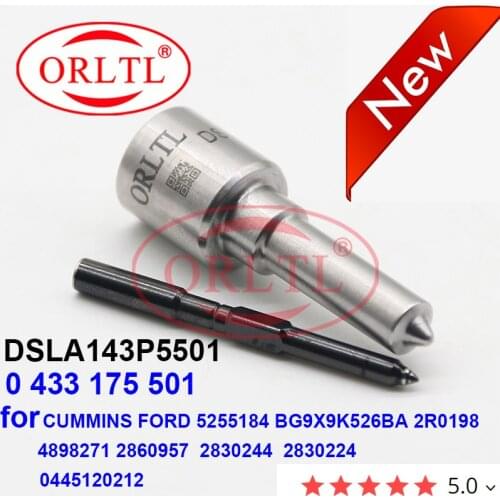 Commmon Rail Nozzle DSLA143P5501 0433175501 for 0445120212 0 445 120 212 CUMMINS FORD 4898271 2860957 2830244 2830224