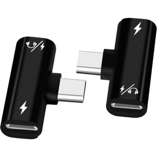 Type C To 3.5mm Adapter Charger Jack Headphone Converter for xiaomi 6 6X 8 Note3 Mix 2 Mate 10 P20