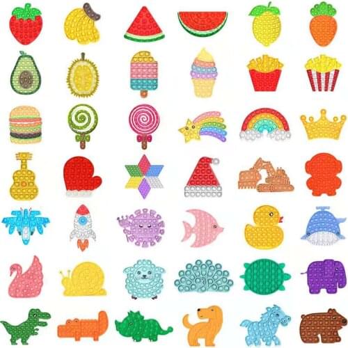 Simple Dimple Push Bubble Fidget Sensory Toy Autism Special Needs Squeeze Funny Stress Reliever