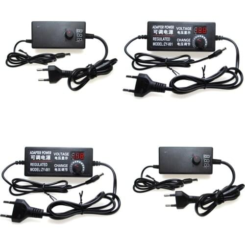 AC DC Adjustable Power Supply 3V 5V 9V 12V 24V 36V 1A 2A 5A 10A AC/DC Transformers 220V To 12V 24V Power Supply Adapter 12 24 V
