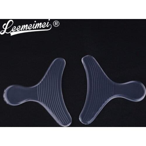 T type Thread Silicone Soft Insert Gel Heel Liner Grips High Heel Comfort Pads Feet Care Accessories