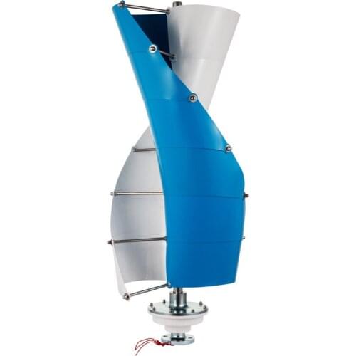 Vertical Wind Power Turbine Generator 300W DC 12V With Charge Controller