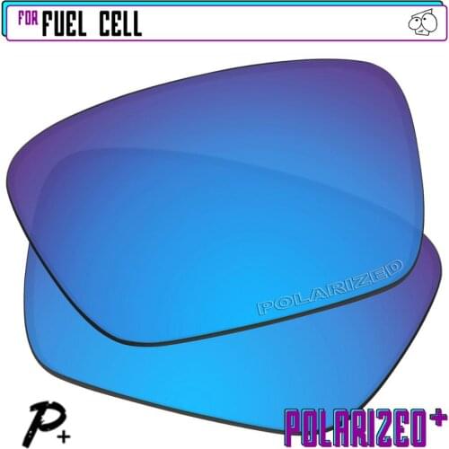 EZReplace Polarized Replacement Lenses for - Oakley Fuel Cell Sunglasses - Blue P Plus